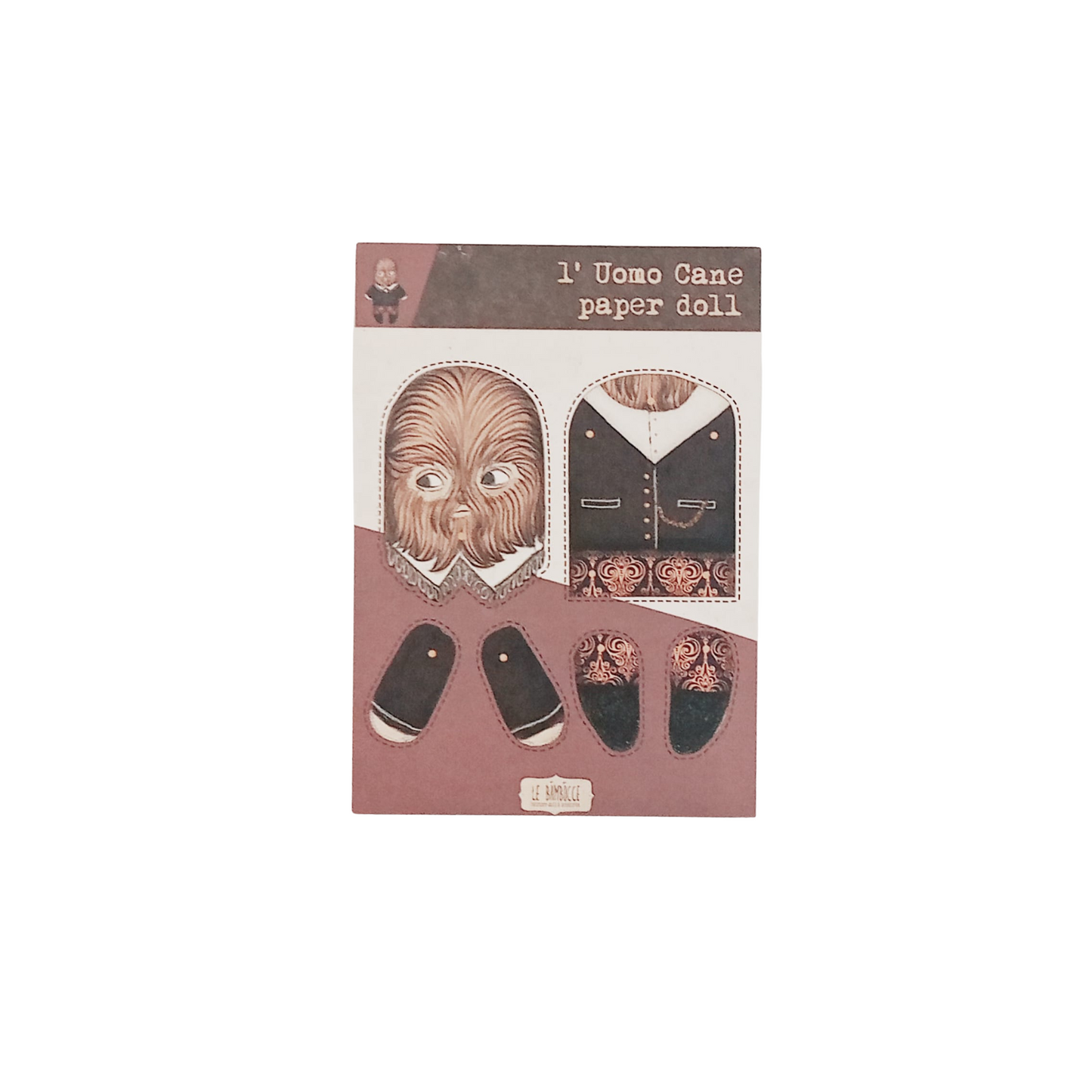 PAPER DOLL CIRCO BIZZARRO L' Uomo Cane