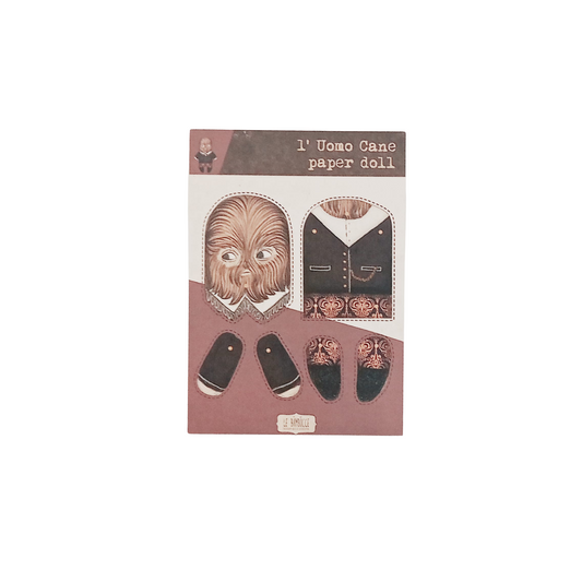 PAPER DOLL CIRCO BIZZARRO L' Uomo Cane