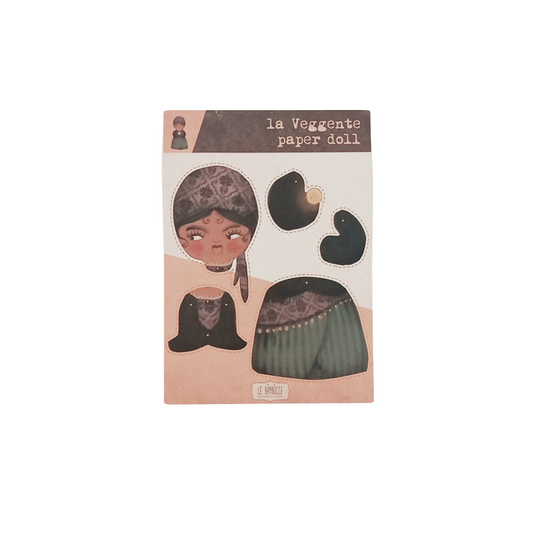 PAPER DOLL CIRCO BIZZARRO La Chiromante - Seer Lady