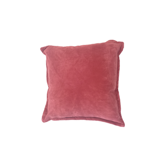 Cuscino da divano quadrato, rosso