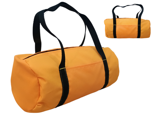Borsa tubolare con tasca