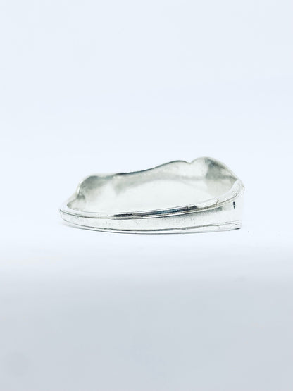 Bracciale MASTER BUTTER KNIFE realizzato con un'antica posata, in lega d'argento