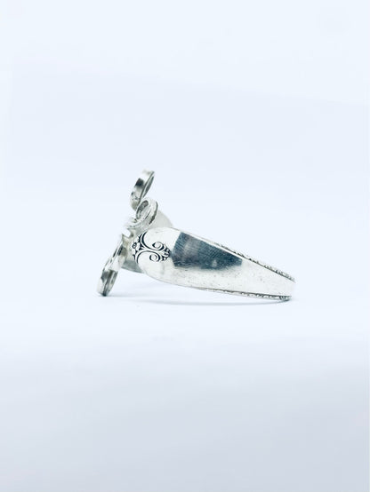 Bracciale FORCHETTA  realizzato con un'antica posata