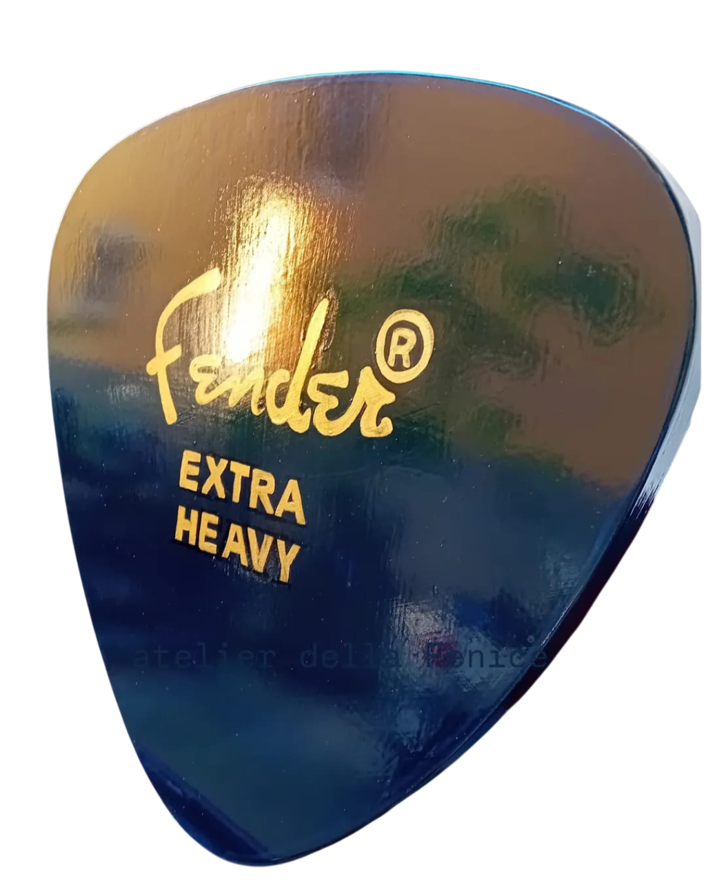 Dipinto plettro fender gigante